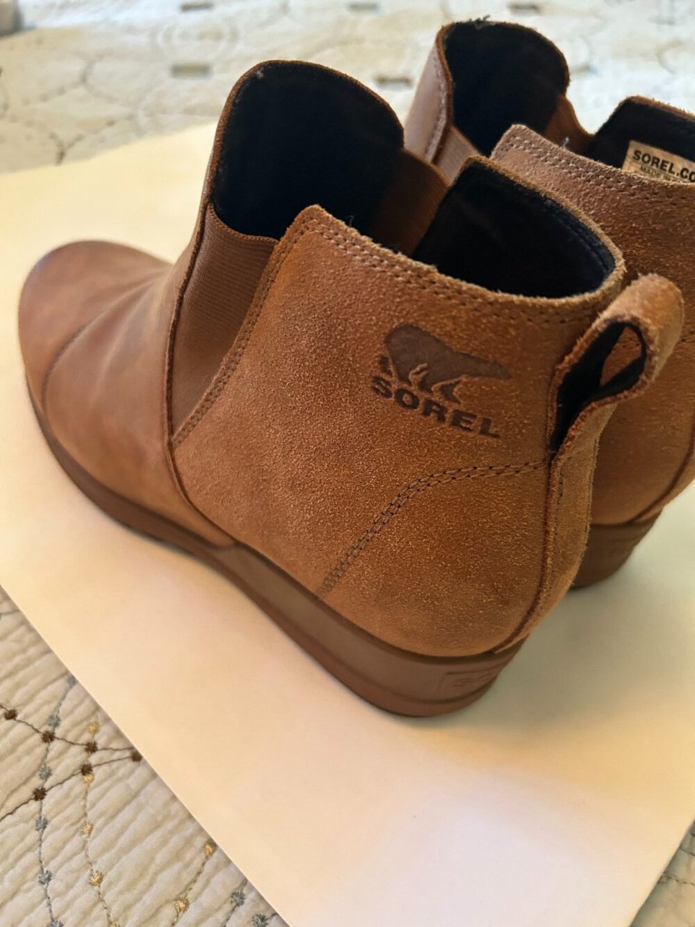 Sorel Women's Evie Pull-On Suede Bootie